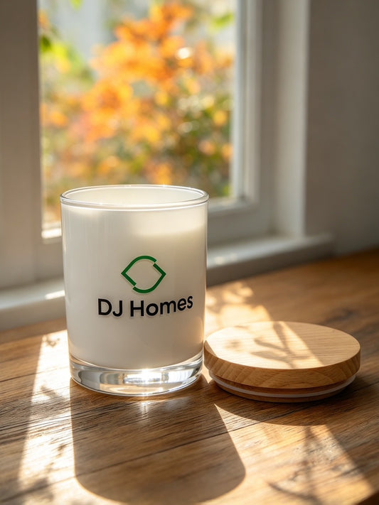 Medium Branded Soy Candles – Pack of 10